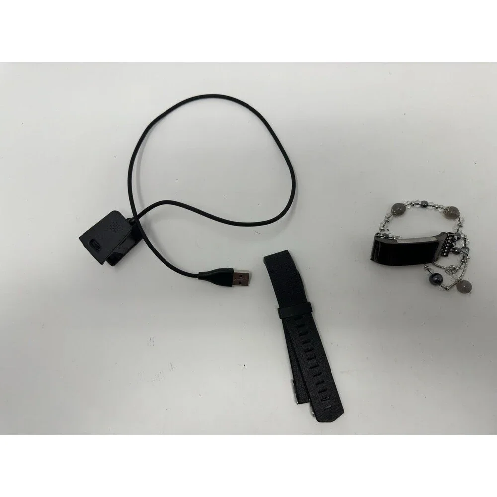 Fitbit Charge 2 Fitness with 2 wrist bands and charger (Read)